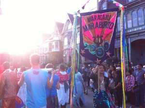 Maracatu Mar Aberto at the Cabbagetown Festival