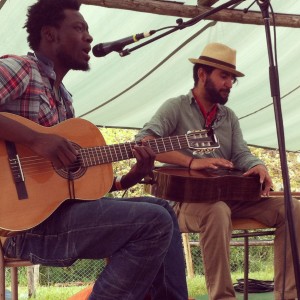 My Rules - Shelter Valley Folk Festival - Quique Escamilla and one of the guys from H'Sao