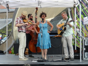 On not getting gigs and grants - Kristine Schmitt and the Lonesome Ace Stringband at The Distillery District
